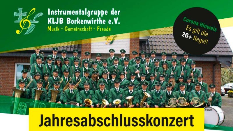 Jahresabschlusskonzert Instrumentalgruppe Borkenwirthe