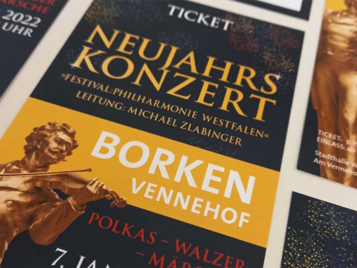 Stadt Borken vergibt Freikarten für das „Neujahrskonzert“