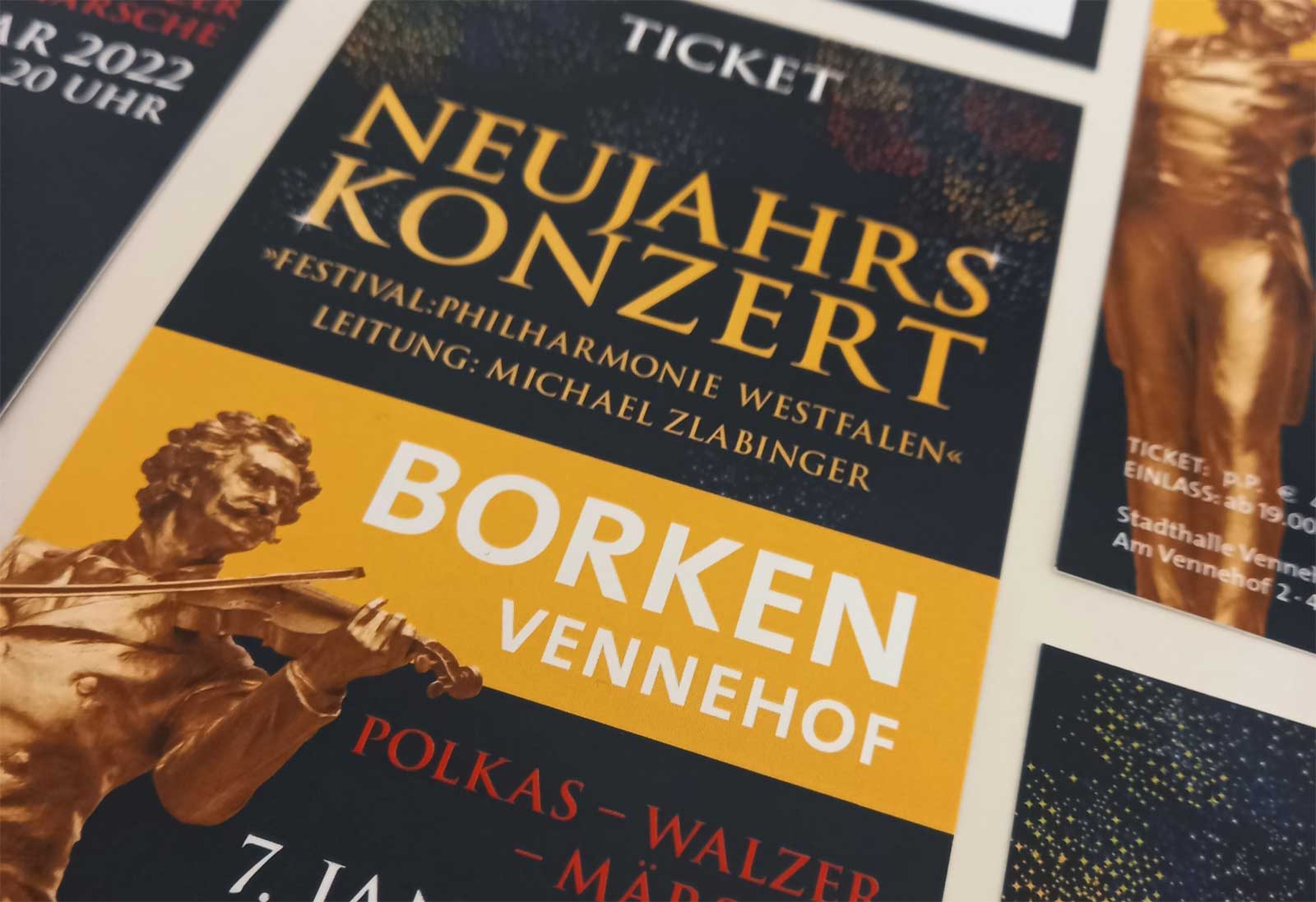 Stadt Borken vergibt Freikarten für das „Neujahrskonzert“