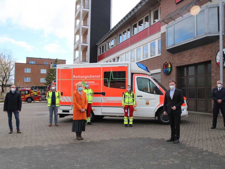 Stadt Münster und Kreis Borken – Münster wird Telenotarztzentrale für die Region
