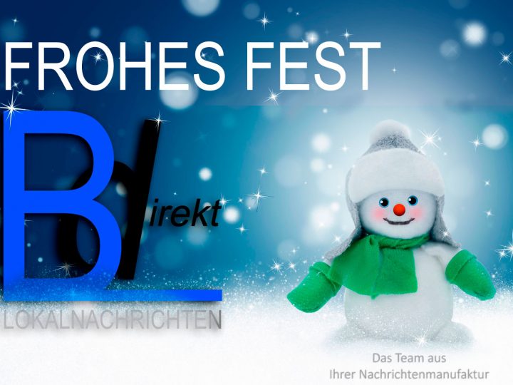 Weihnachtliche Grüße aus der BD-Redaktion