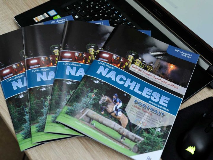Soeben eingetroffen – Die neue NACHLESE ab heute in den Auslagestellen