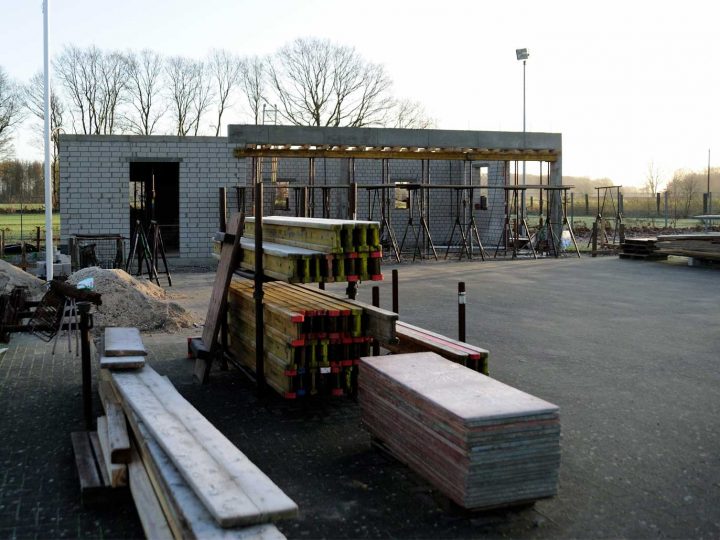 Schirmschoppe der Burloer Bürgerschützen – Projekt kommt gut voran