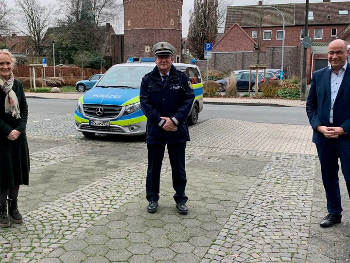Antrittsbesuch – Neuer Leiter der Polizeiwache Borken besucht das Borkener Rathaus