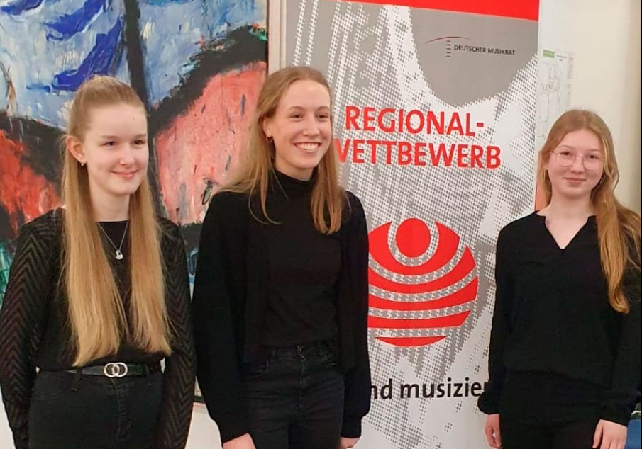 Musikschule Borken – Erfolgreiche Teilnahme am Wettbewerb „Jugend musiziert 2022“