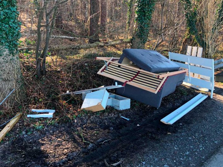 Illegale Müllentsorgung in Bocholt – Polizei sucht Zeugen