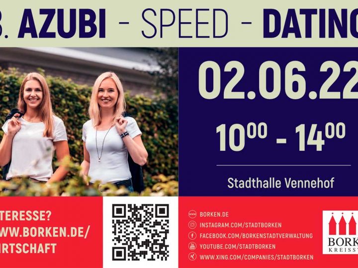 Anmeldungen zum Azubi-Speed-Dating ab sofort möglich
