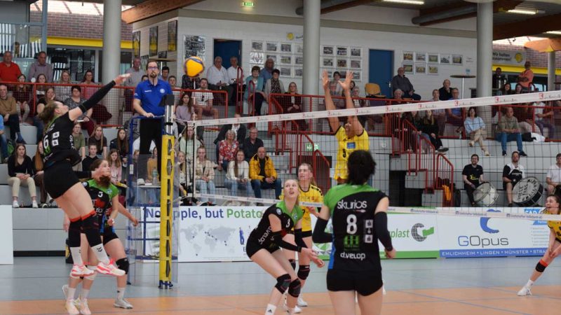 Niederlage der Skurios Volleys in Niedersachsen