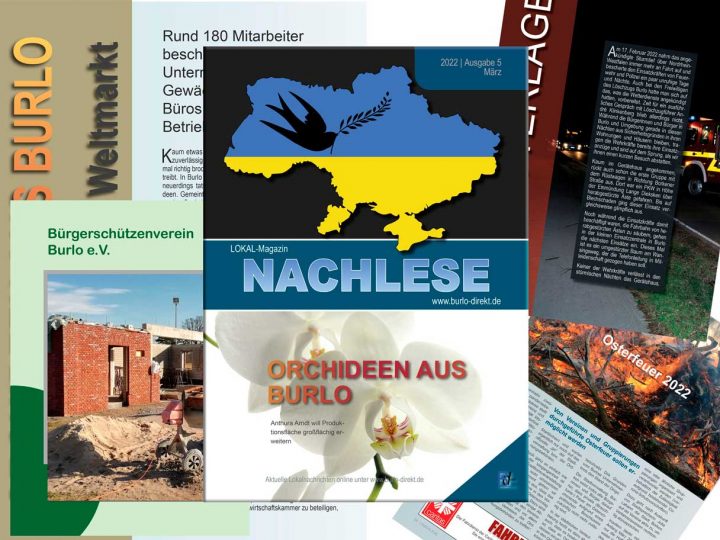 Neue Ausgabe der NACHLESE – In wenigen Tagen kostenlos in den Auslagestellen verfügbar