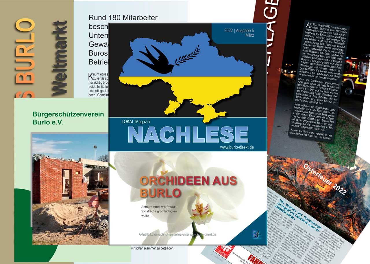 Neue Ausgabe der NACHLESE – In wenigen Tagen kostenlos in den Auslagestellen verfügbar