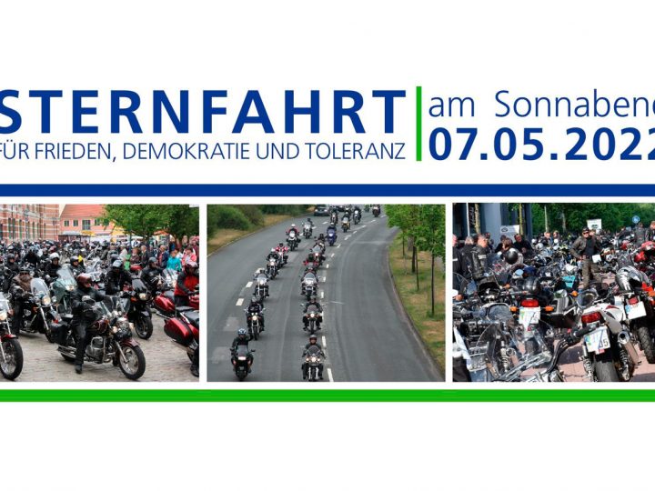 Biker-Sternfahrt für Frieden, Demokratie und Toleranz