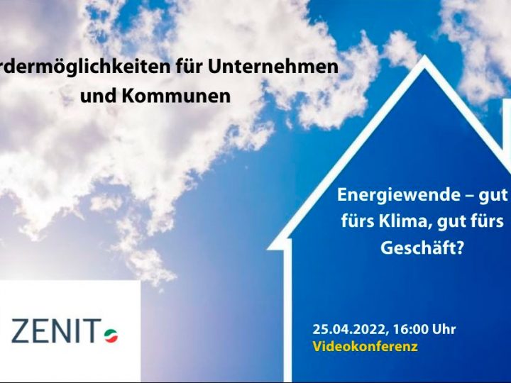 Info-Veranstaltung für lokale Unternehmen – Energiewende: Gut fürs Klima – gut fürs Geschäft?