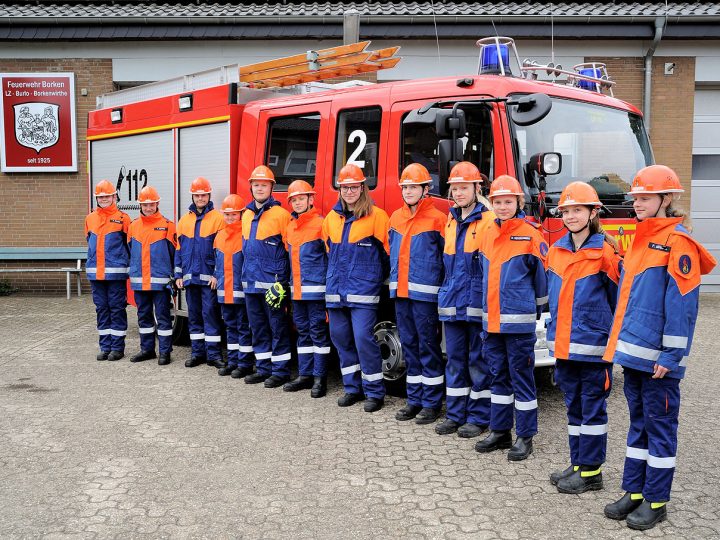 Arbeits-Einsatz für die Burloer Jugendfeuerwehr
