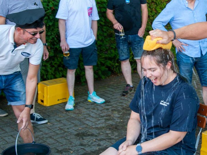 Gautschen – Traditionelle Buchdruckertaufe im Burloer „Torhaus“