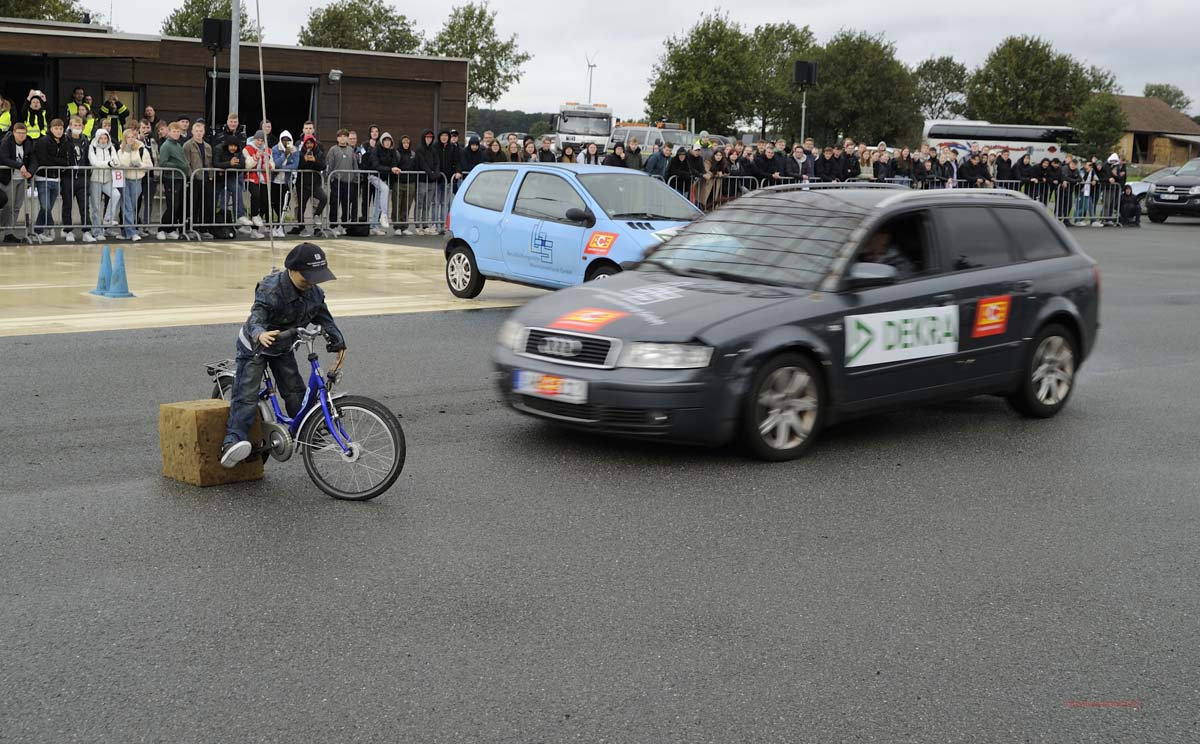 crash verkehrsübungsplatz