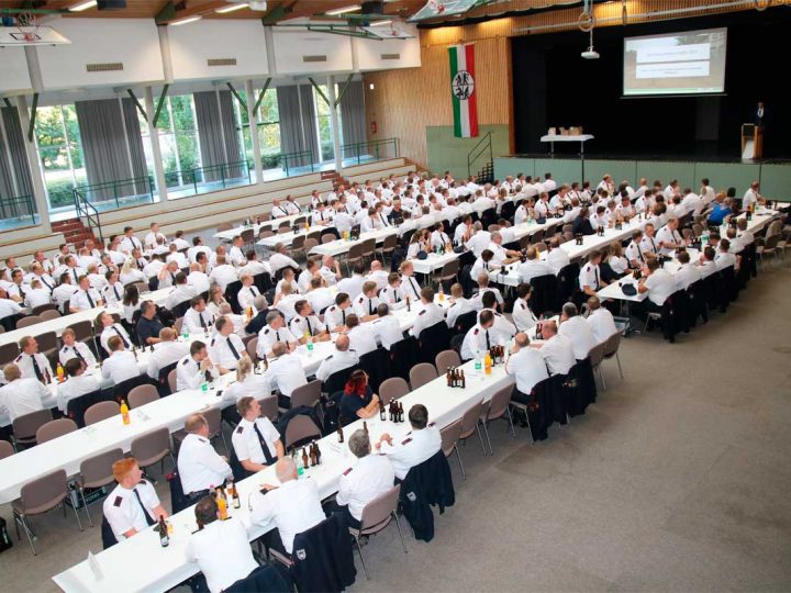 250 Wehrleute erhalten Feuerwehr- und Katastrophenschutz-Einsatzmedaille