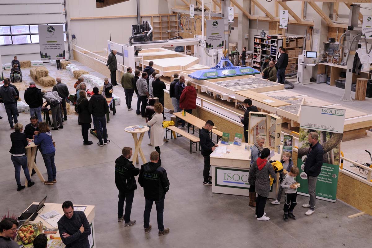 2. Deutscher KlimaSchutzTag – Produktionsstätte LB-Holzbau gut besucht