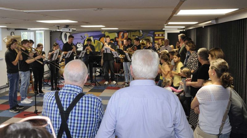 Musikverein Weseke – Einweihung der neuen „Muckebude“ sehr gut besucht