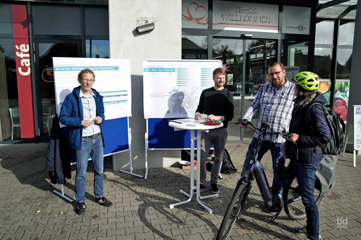 Mobilitätstour – Ansprechpartner machten Station in Burlo und Weseke
