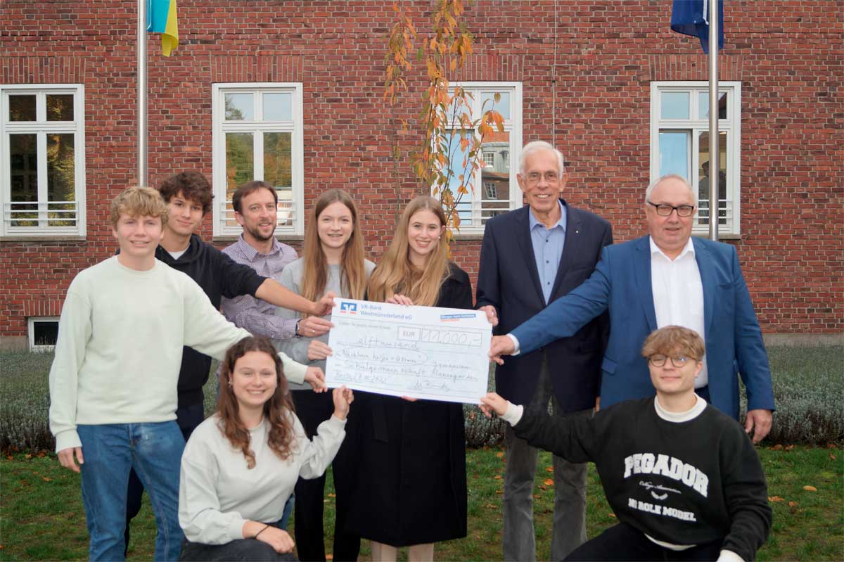Spendenlauf – Mariengardener Schülerschaft unterstützt Aktion „Nachbarn helfen – Ukraine“