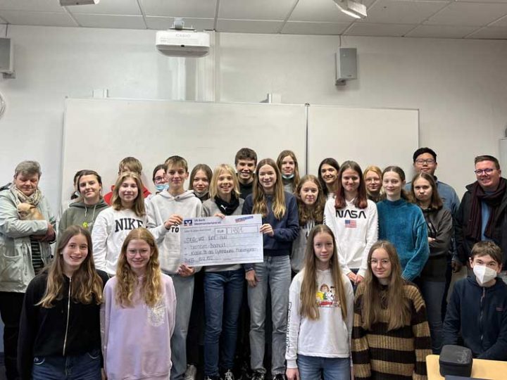 Gymnasium Mariengarden – Spendenaktion zugunsten des Bocholter Tierheims