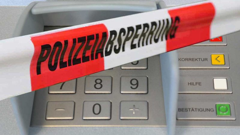 Erneut Geldautomat im Kreis Borken gesprengt