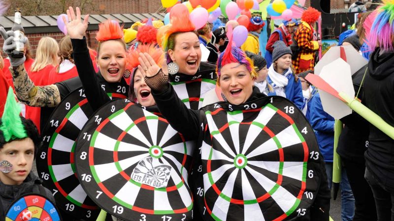 "Wäske Helau!" - Straßenkarneval in Weseke im Jahr 2020 - In diesem Jahr soll der Umzug mehr als eine Woche vor Rosenmontag starten - Foto: BD-Archiv/mhs