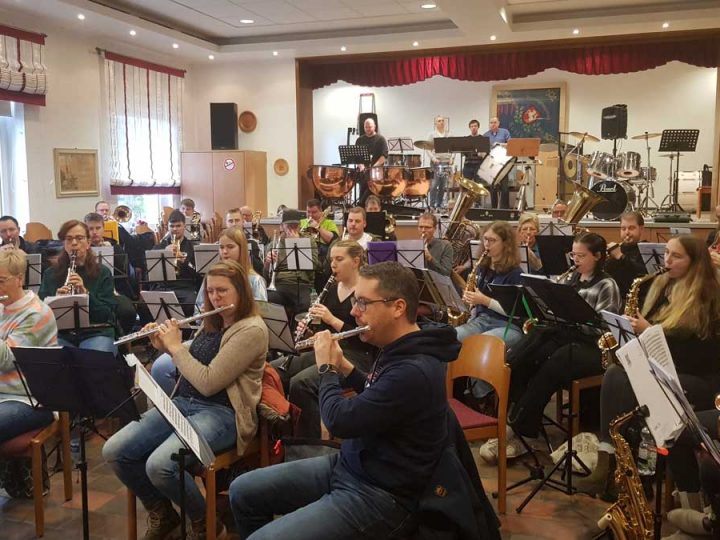 Musikkapelle Burlo hatte zur letzten Probe vor dem Jahreskonzert geblasen