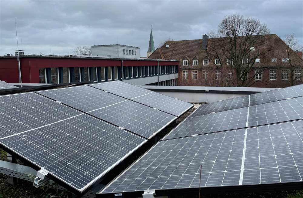 Stadt Borken treibt Photovoltaik-Ausbau auf kommunalen Gebäuden voran