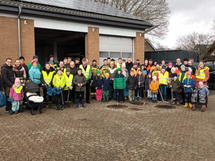 Aktion „Sauberes Borken“ – Über 100 Teilnehmende in Burlo und Borkenwirthe