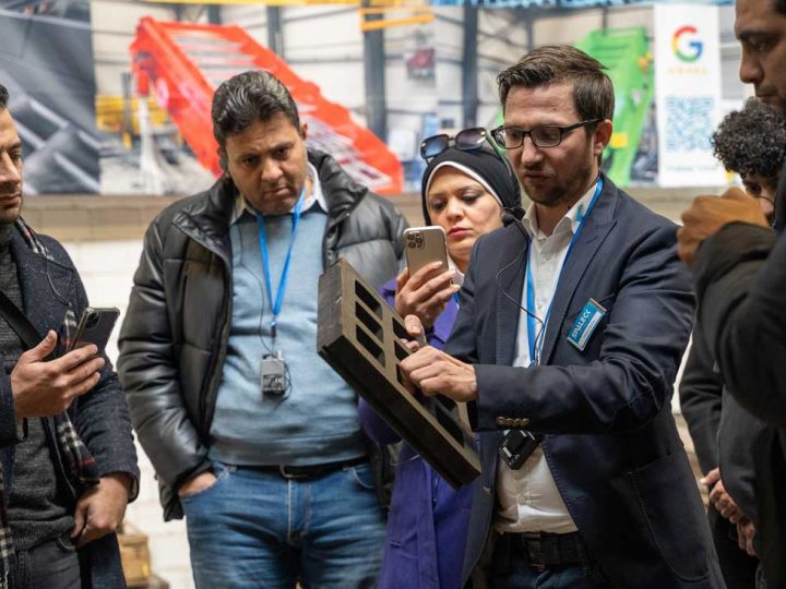 Neueste Recyclingtechnik im Fokus – Ägyptische Delegation zu Gast bei SPALECK