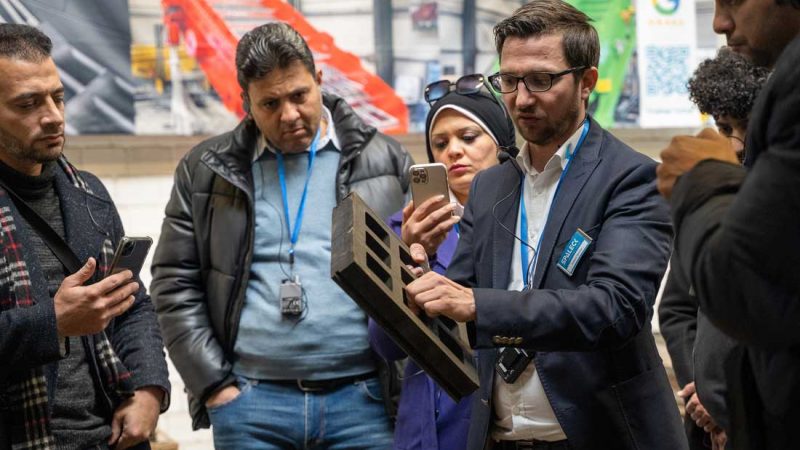 Neueste Recyclingtechnik im Fokus – Ägyptische Delegation zu Gast bei SPALECK