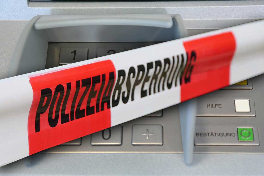 Erneut Geldautomaten im Kreis Borken gesprengt – Tatort Stadtlohn