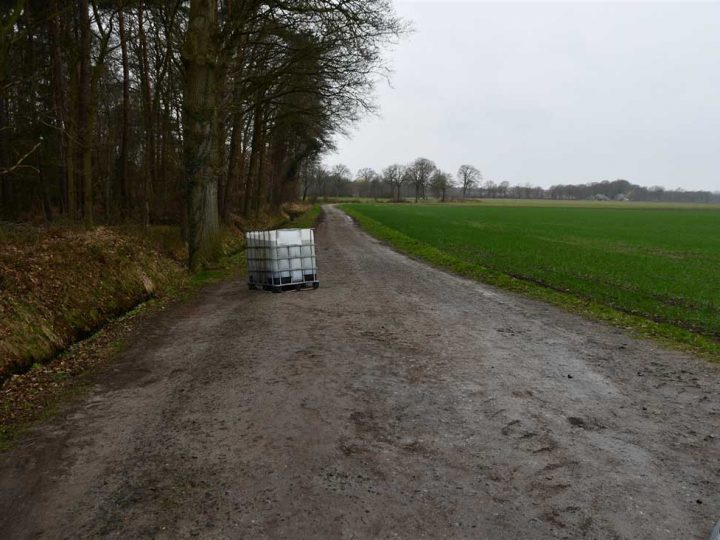 Illegale Entsorgung von Abfällen aus Drogenlabor