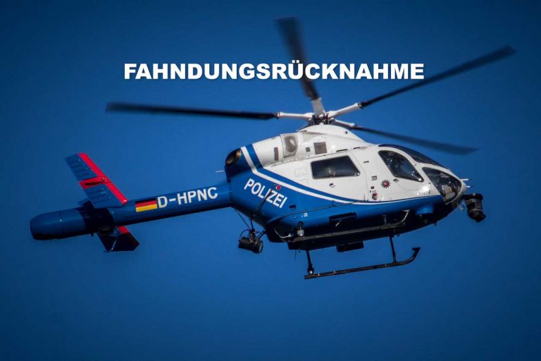 Fahndungsrücknahme