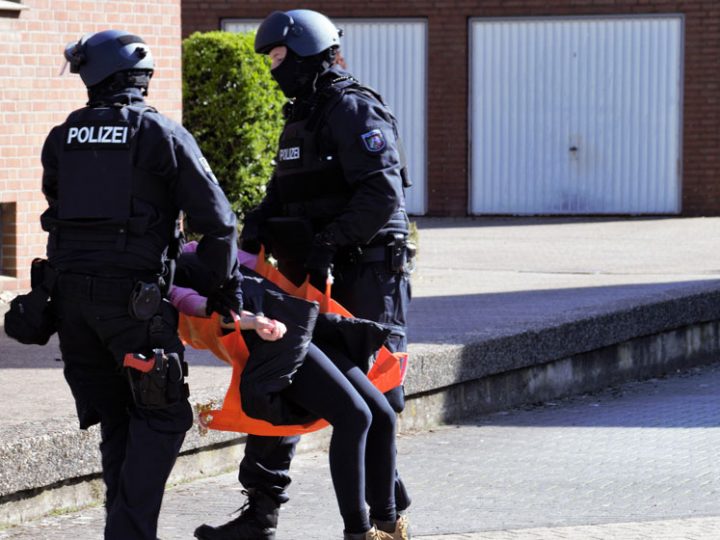 Polizei Borken übt den Ernstfall – Bedrohungslage am Butenwall
