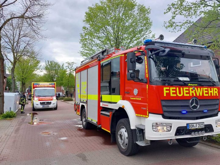 Kellerbrand in Bocholt – Bewohner konnten Gebäude unverletzt verlassen