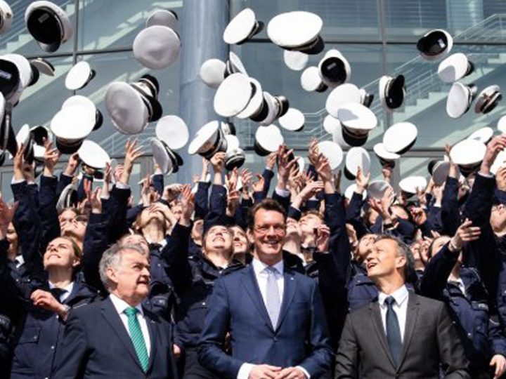 Nachwuchs für die Polizei – 2.727 Frauen und Männer legen feierlich Diensteid ab