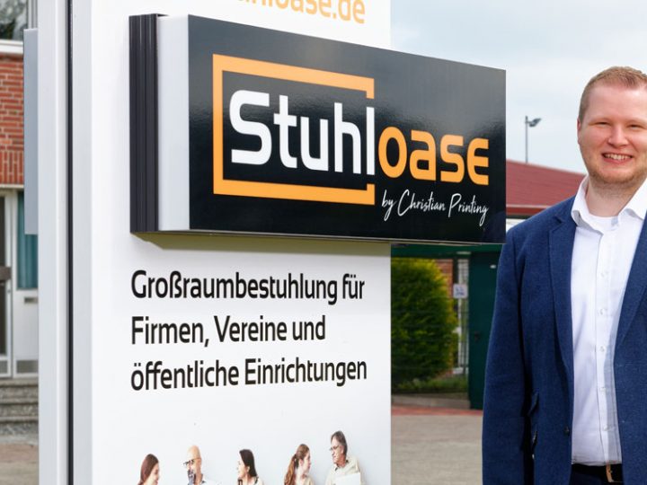 Einladung – Borkenwirther Unternehmen „Stuhloase“ feiert 5-jähriges Jubiläum