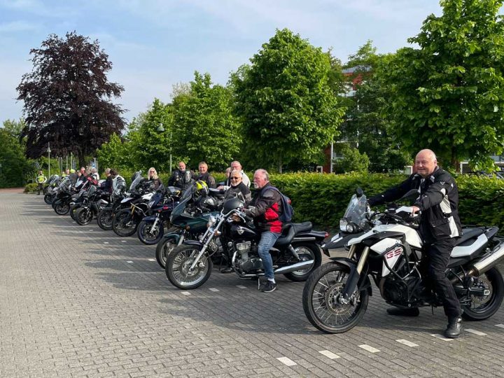 PoliTour 2023 – Tross startete in Borken bei bestem Motorradwetter
