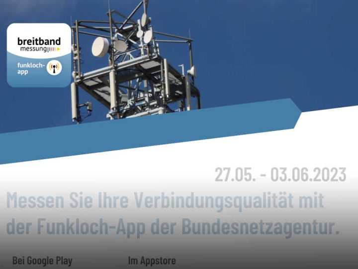 Bürgerinnen und Bürger in Nordrhein-Westfalen können lokale Funklöcher per App melden