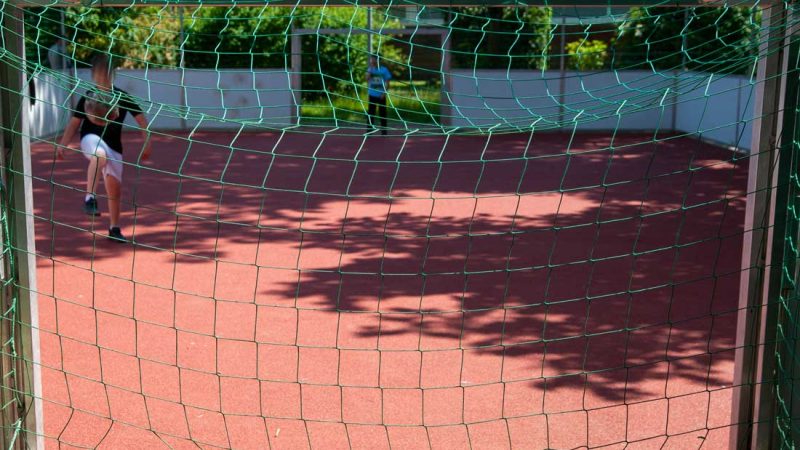 Kinder- und Jugendtreff Weseke – Neues Spielfeld offiziell eröffnet