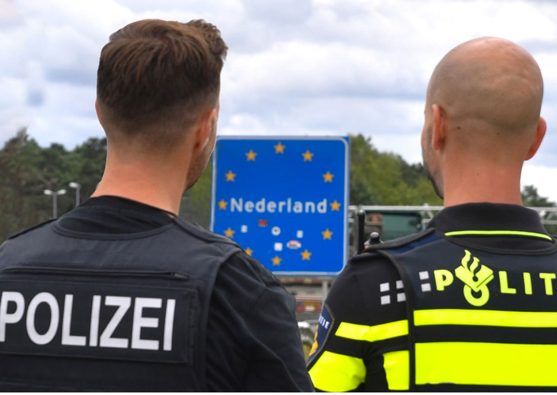 Deutsch-niederländische Polizeistreifen seit 15 Jahren in der Grenzregion im Einsatz