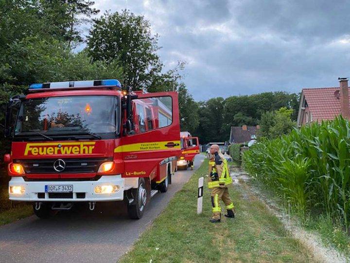 Burlo – Wasserrohrbruch nach routinemäßiger Hydrantenkontrolle