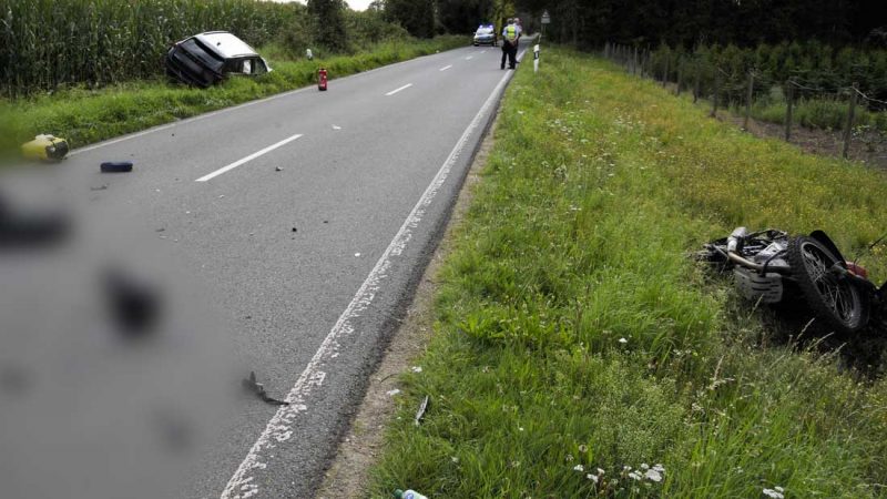 Südlohn | Kradfahrer in den Morgenstunden bei Verkehrsunfall tödlich verletzt