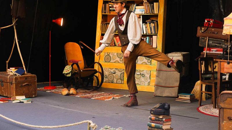„Geschichten-Fänger“ – ein Zirkustheater-Schauspiel von und mit Projecto Anagrama