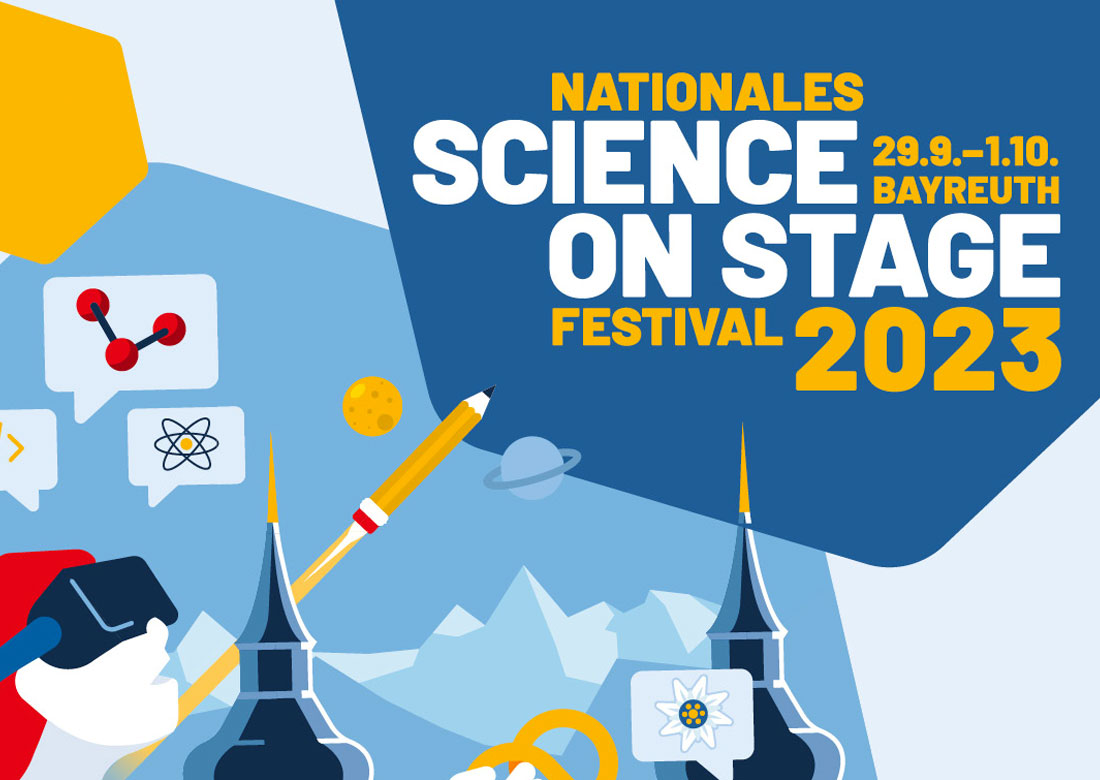 Nationales Science on Stage Bildungsfestival in Bayreuth mit Burloer Beteiligung
