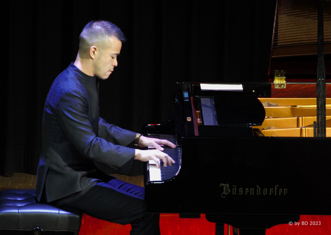Pianist Albert Lau verzauberte sein Publikum im Forum Mariengarden