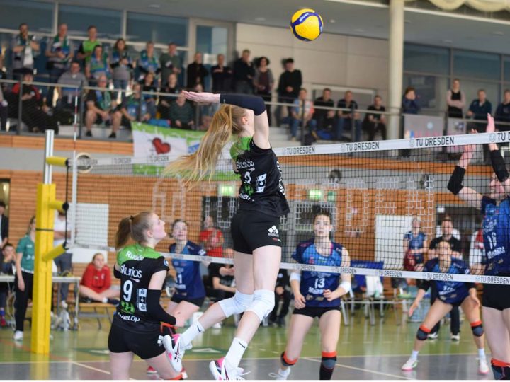 Skurios Volleys – Drei Punkte aus dem Spiel gegen VC Olympia Dresden