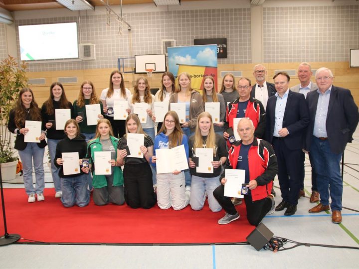 Ehrenmedaille des Sports – Sportlerehrung des Kreises Borken 2023